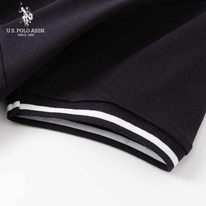 U.S. Polo Assn. Women's Polo Collar Cotton T-Shirt Dress
