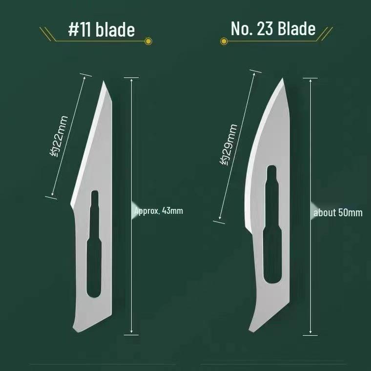 Industrial Craft Knife Scalpel Blades (Nos. 11, 23, 24): Engraving, Screen Protector, Veterinary Practice