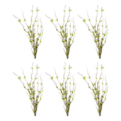 Artificial Snow Branch High Simulation Plant Snow Stems for Wedding Hall Decoration