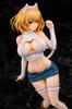 Daiki Industry BLACK & WHITE Cat Girl Shironeko-chan Illustration by Mataro 16 Scale PVC Painted Finished Figure