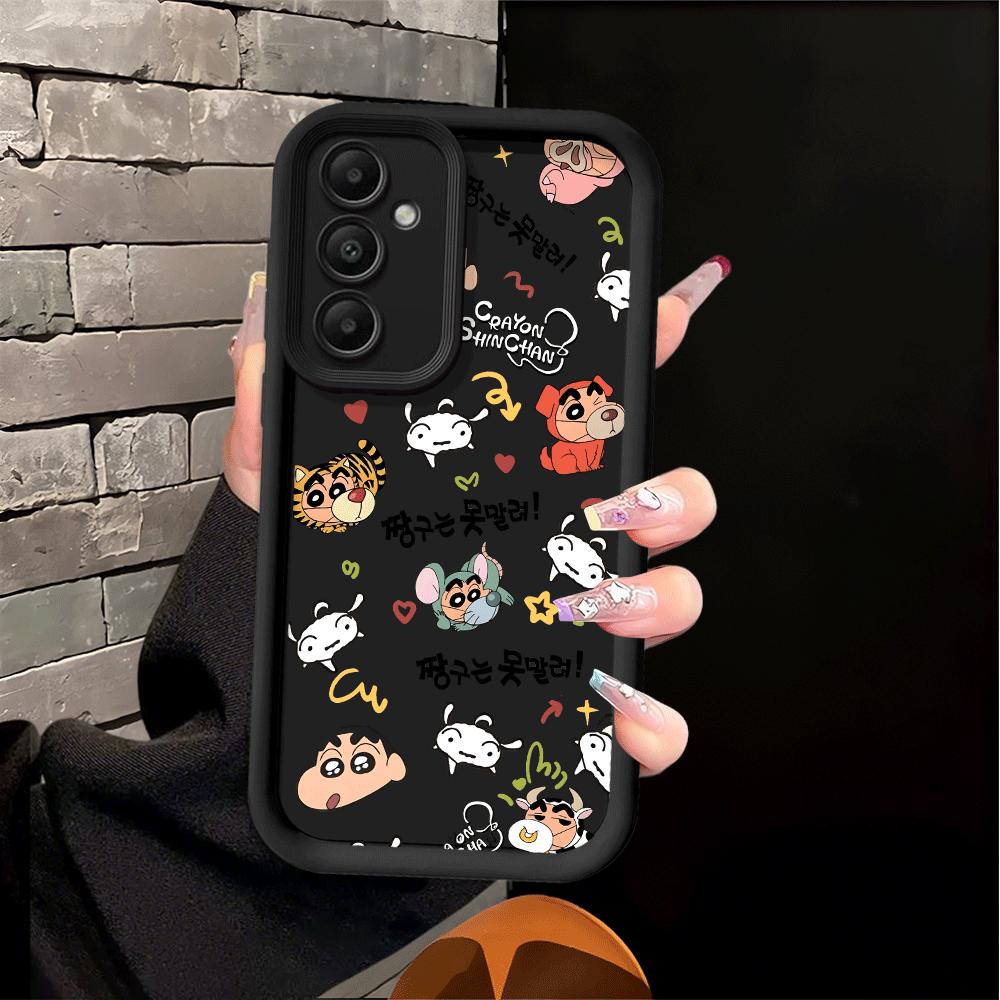 

Phone Cover Case for Samsung Galaxy A71 A72 A35 A36 A15 A16 A23 A34 A53 A54 A12 A13 A51 A73 A56 A26 A32 Crayon Shin Chan Galaxy A24 4G