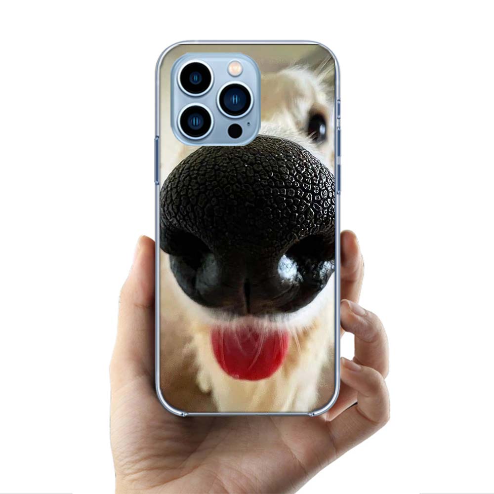 Show You its Cute Dog Nose Cases Phone Case For Iphone 17E 16E 17 Air 16 Pro Max 15 Pro 14 Plus 11 13 12 Mini Cover Cases Compat
