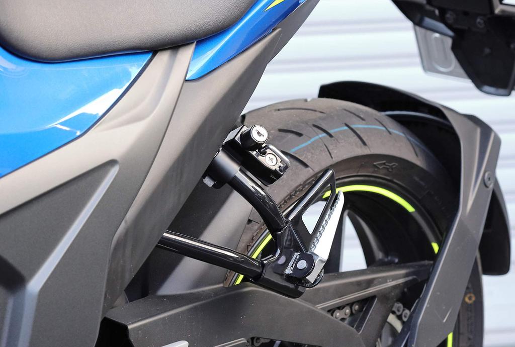 Suport pentru lacăt de cască Kijima, din oțel antifurt, GIXXER150/250/SF250, piese de bicicletă('20-) 303-1602