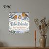 Important Date Reminder 2027 Bird Wall Calendar, 12-Month Monthly Planner for Home Office Kitchen, Festival Event Lunar Calendar with Beautifully