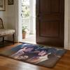 Anime Yyour Nname Hot Floor Mat Soft Flannel Absorbent Mat Non-Slip Rug Home Bedroom Bathroom