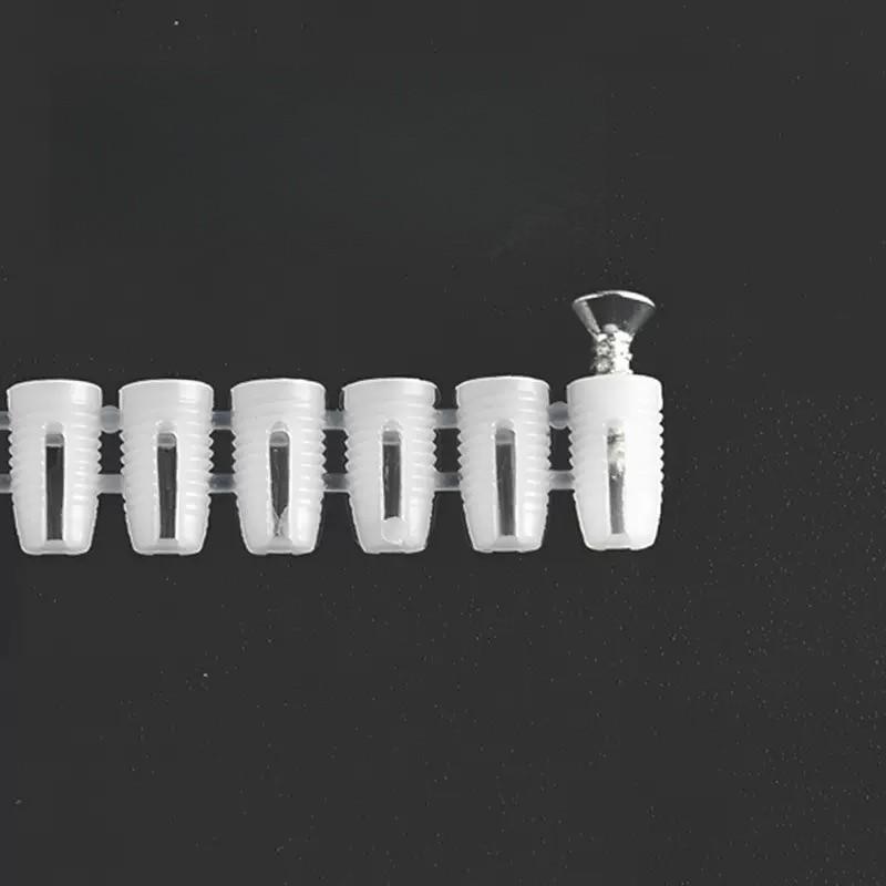 10Pcs 4*8mm Plastic Screw Hole Plugs, Easy Install, for Furniture Cabinet Hinge Repair, Fix Loose Holes