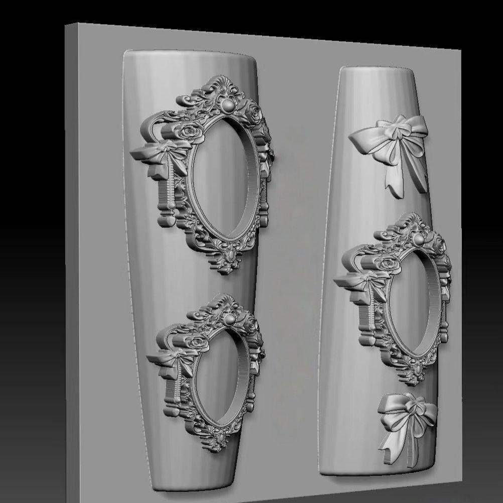 High-Transparency 3D Silicone Nail Art Mold