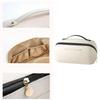 Large Leather Travel Cosmetic Bag for Women Cosmetic Organizer High-capacity Makeup Bag Storage Pouch For Female Makeup Box