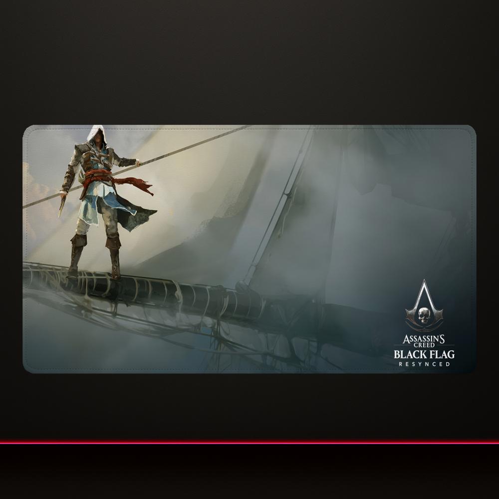 Assassin's Creed Black Flag Mouse Pad Gaming Office Accessories Mousepad Large Game Keyboard Overlock Non-slip Desk Mat Diy