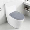 Toilet Cover Corn-patterned Fabric Elastic Strap Non-Slip Stable Toilet Seat Cover Multifunctional Bathroom Decor