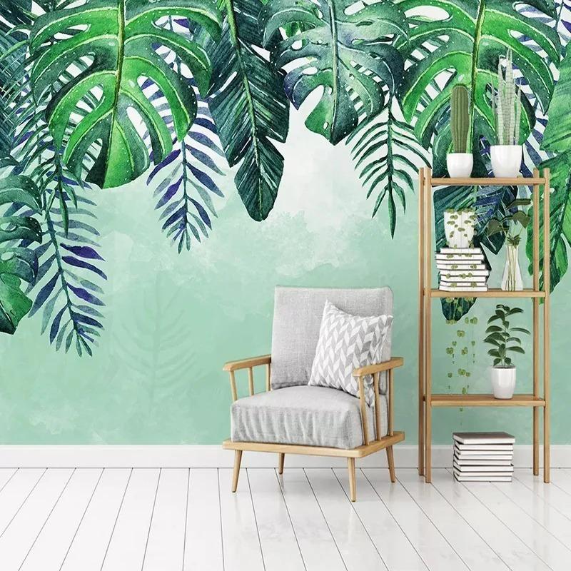 3d Leaf Photo Wall Mural Living Room Tv Sofa Bedroom Background Wallpaper Home Decor
