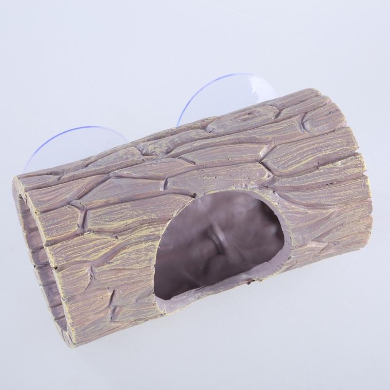 Reptiles Hideaway Cave Hollow Trunk Shape for Lizards Geckos Hideouts Hiding Hollow Trunk Trunk Hideouts