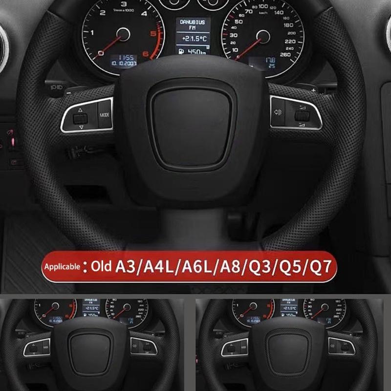 ABS Kryt Volantu malé Vylepšení Luxusní Kryt Volantu ABS Příslušenství Vozidla vhodné pro A4L/A6L Vozidlo