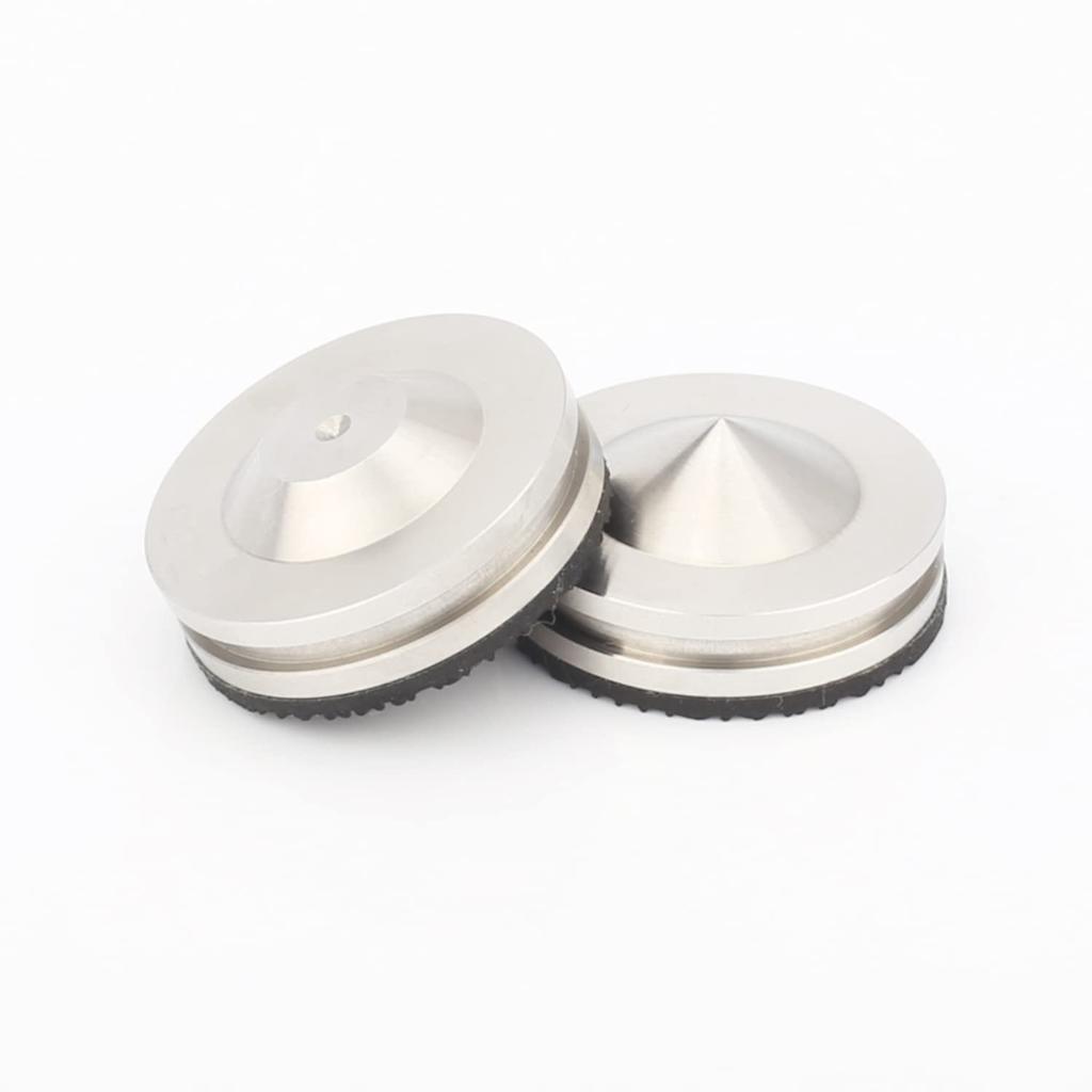 Set of 8 Stainless Steel Spike Spike Spike Speaker Acoustic Comes with Butyl Rubber Sheet [LCYOUTH] Insulators, Bases, Holders, Improvement, (27mm)