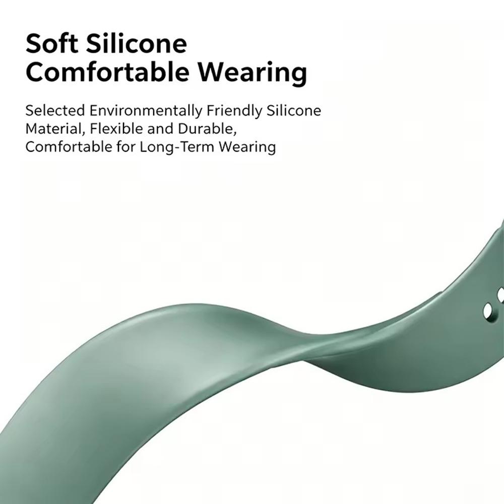 Advanced Silicone Loop Sport Watch Strap Breathable Rubber Wristband Replacement Accessories For Google Fitbit Air