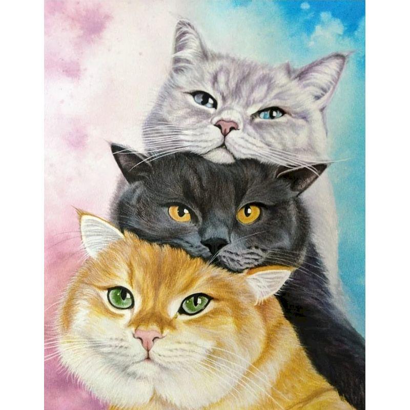 CHENISTORY DIY Painting By Numbers For Adults Landsape Oil Picture HandPainted Animals Coloring By Numbers Home Wall Art