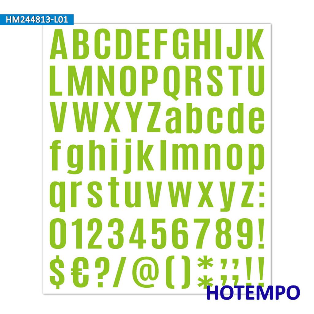 Colorful Number Alphabets Stickers Scrapbook Planning Free Combination Words For Diy Creative Decoration Funny Vinyl Sticker