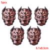 5Pcs/Lot Punk Animal Patch  Iron On Embroidery Patches For Clothing Thermoadhesive Patches On Clothes Hip Hop Patch For Clothes
