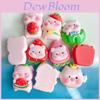 Shiny Strawberry Watermelon Pig Resin Accessories For Diy Jewelry