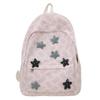 Mochila japonesa con pentagrama para mujer, bolso escolar para estudiantes universitarios, mochila para escuela secundaria