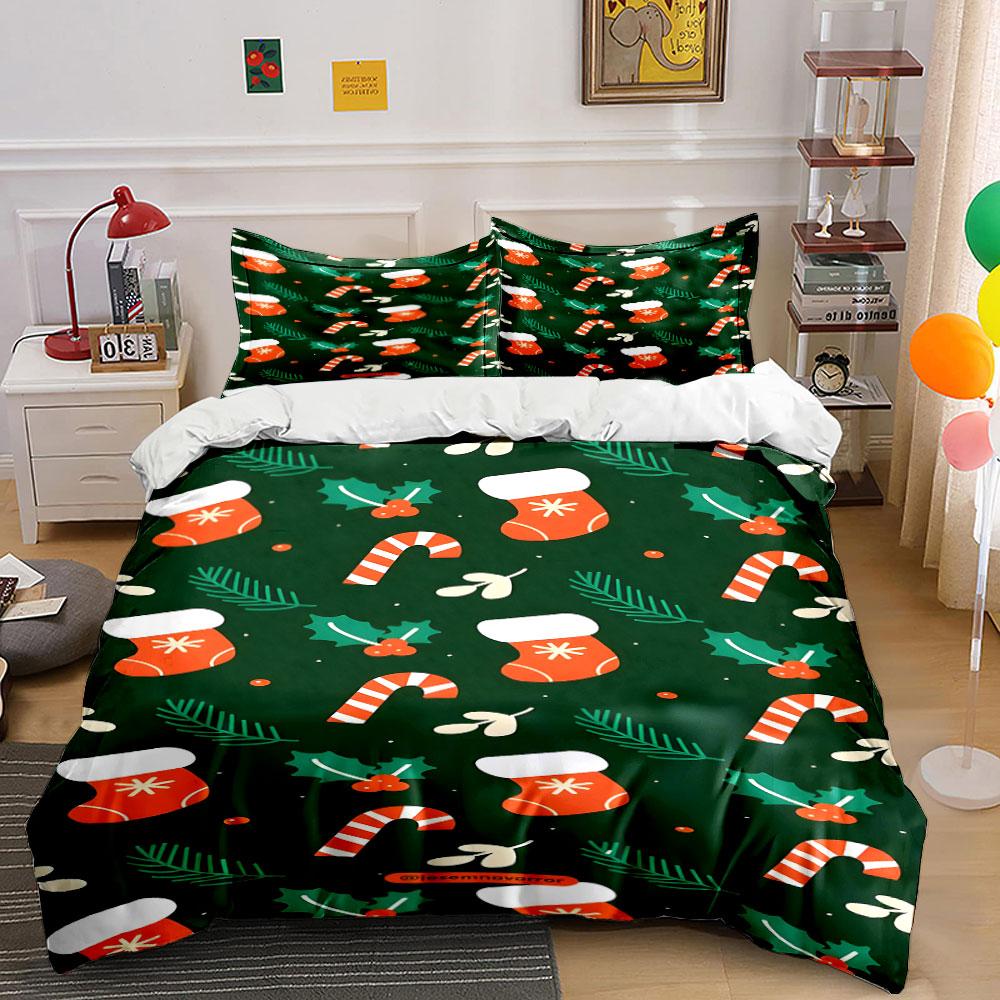 Festive winter charm Bedding sets Duvet cover sets Duvet covers Pillowcases(1*Duvet Cover 2*Pillowcases without duvet insert)