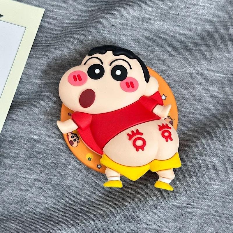 

Crayon Shin-chan MagSafe-Compatible Desktop Bracket with Strong Magnetic Adsorption and Retractable Airbag. Magnetic Bracket OPP Bag