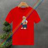 2025 Bear Print Summer Luxury Brand T-shirt Men's/Women's Short Sleeved Tops Solid Color Fashion Casual Graphic  Tshirt Clothes