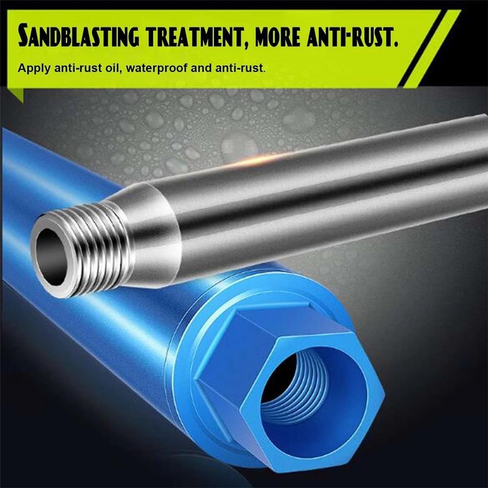 Core Bit Thread Extension Rod For M22 Thread Extension Rod Silver