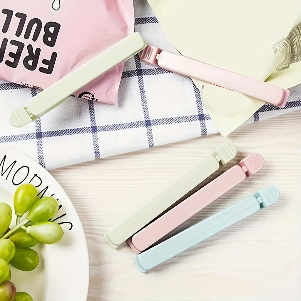 15 ks klipů na chipsy s různými barvami, klipy na velké/malé svačiny, klipy na balení potravin a svačin