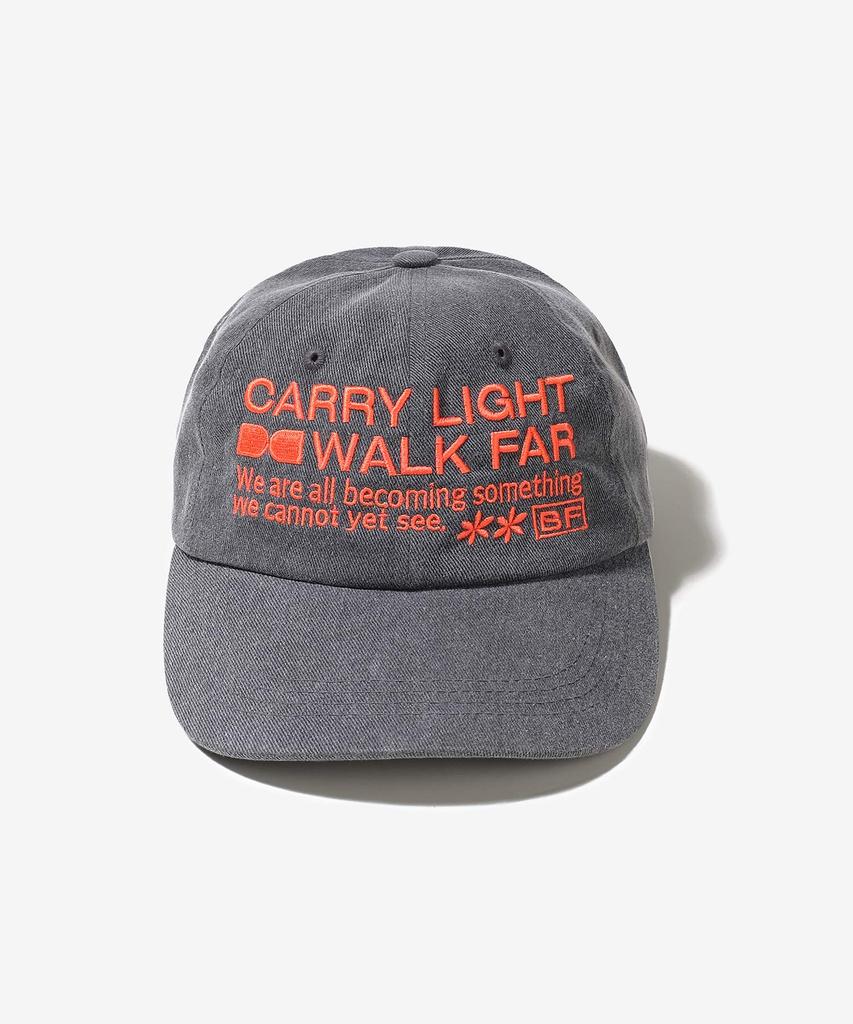 Beollunpeulenjeu Carry Light Walk Far Pigment Ball Cap Black