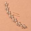 Pearl Rhinestone Women Headband Women Bride Tiara Headband Hair Jewelry Silver Color Hairband Flower Wedding Hair Accessories