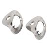 2 Pcs 25kN Climbing Bolt Hanger Stainless Steel Climbing Holds Bolt Hanger  Aerial Work