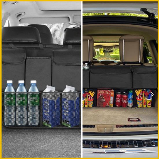 Backseat Trunk Organizer Hanging Car Organizer Trunk Cargo Storage For SUV Truck