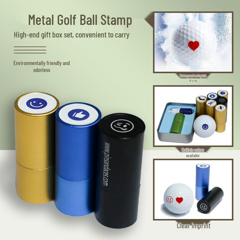 Douyin Golf Ball Waterproof Markings - Quick-Drying Metal Stamp with Personalized Logo Design
