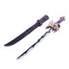 Light Up Sword Toy RGB LED Lighted Saber with Sound Sensor Shth for Cosplay Party Display Birthday Gifts