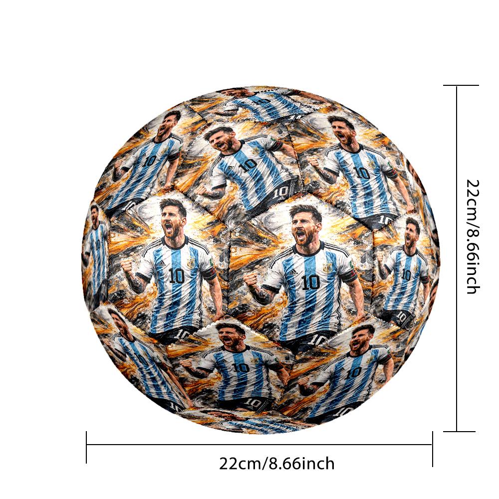 Messi 10 Number Number Football Jersey Print Size 5 Soccer Football Machinestitched Indooroutdoor Training And Matches Sports Enthusiast Gifts