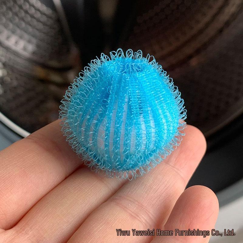 Anti-Tangle Nylon Laundry Balls for De-linting and Hair Removal In Washing Machines