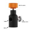 Conector Adaptador CO2 TR21-4 com Válvula de Liberação Enchimento Rápido Água com Gás para