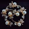 High-End Luxury Flower Pearl Brooch and Corsage Pin – Creative Versatile Accessory
