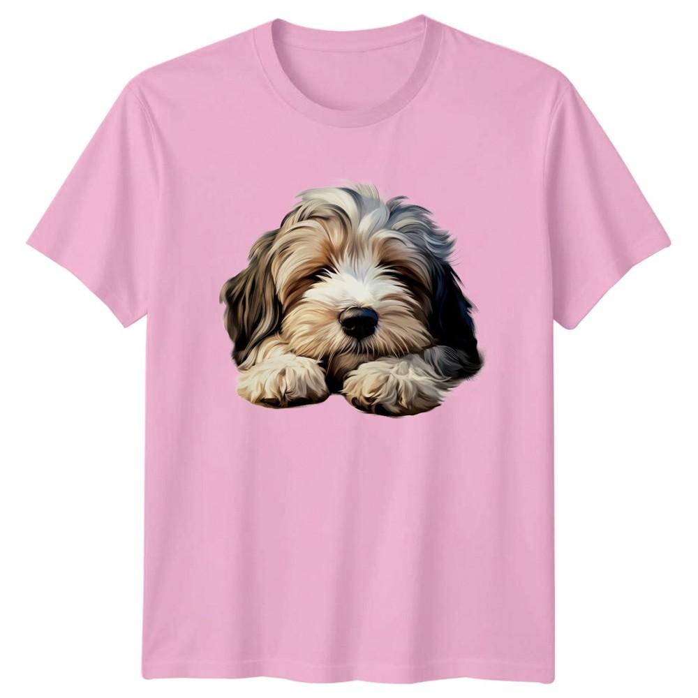 Fluffy Dog Animals Dogs Unisexs TShirt Unisexs Tee Graphic Unisex Top Pet Design