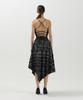 Meuameu Stitch Strap Pleated Dress