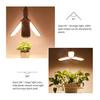 24W 36W 48W Katlanabilir LED Büyümek Işık Tam Spektrum E27 Bitki Büyüyen Işık Phytolamp Ampul Kapalı Bitkiler Için Çiçek Fide