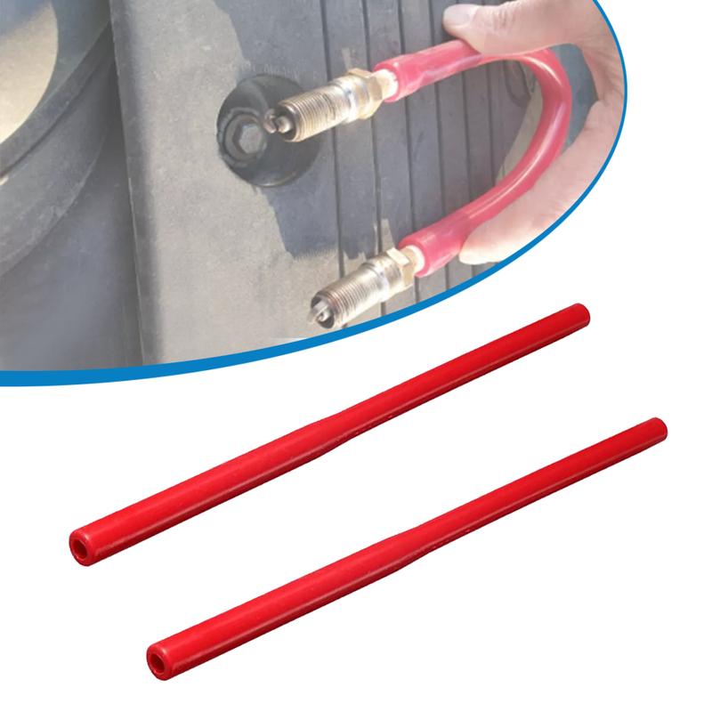2pcs Universal Car Spark Plug Rubber Sleeve Car Replaceable Repair Tool Car Spark Plug Socket Connector Auto Tool Accessories