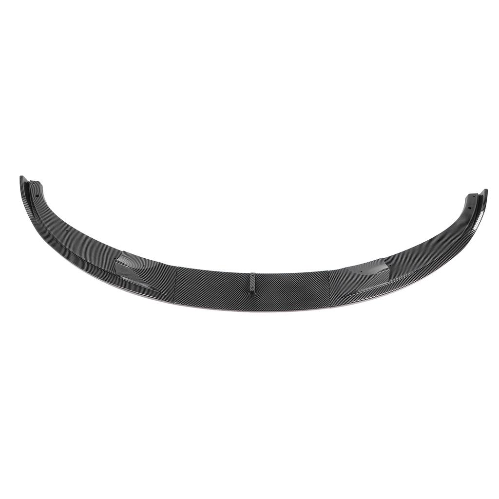 3PCS Front Bumper Lip Spoiler High Strength Sporty Bumper Lip Chin Splitter Diffuser for E60 E61 M5 2005‑2010