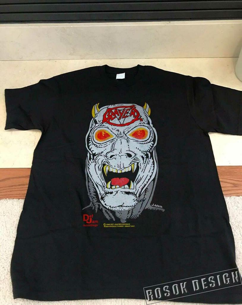 BGB OMSlayer Vs Reign In Blood Tour 19861ige REPRINTck Newn RosuAFL