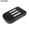 Bremspedal-Pad-Abdeckung, CNC, große Fußrasten-Pads für Harley Touring Road King Electra Street Glide Softail Fat Boy Dyna FLD Trike