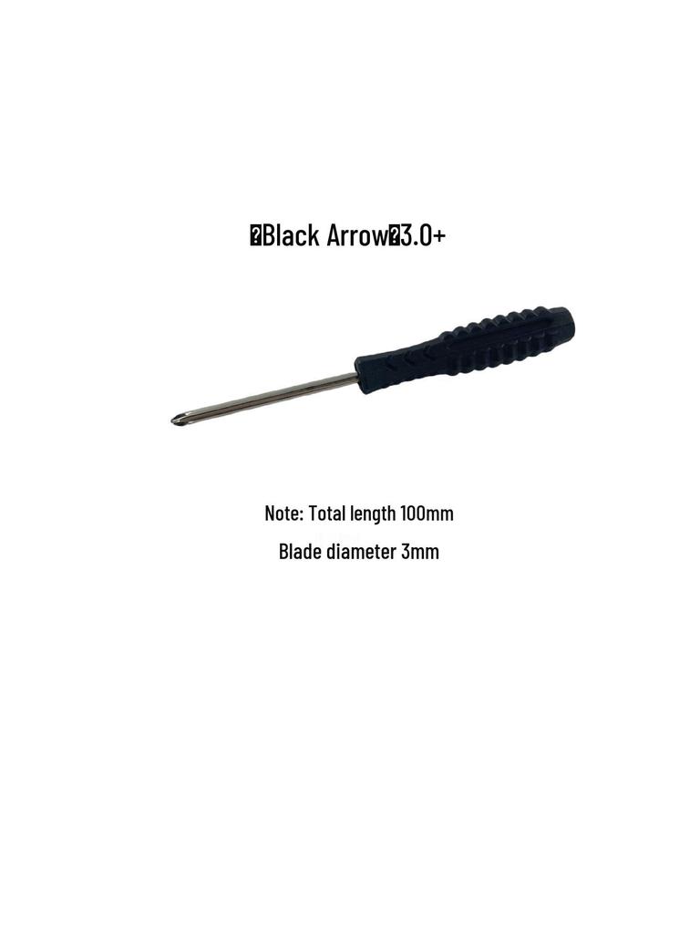 Wave Pattern Hardened Screwdriver Set (3.0/4.0/5.0) for Furniture Repair & Assembly