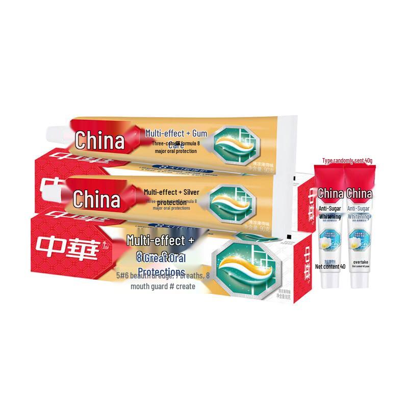 

Zhonghua Multi-Effect & Gum Care Cool Mint Toothpaste Combo