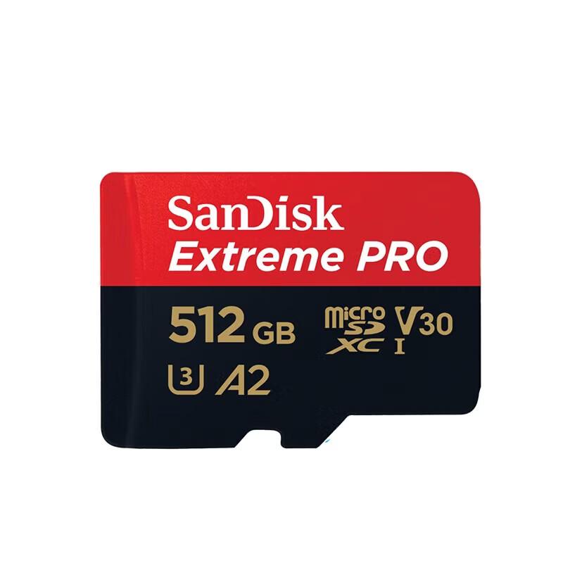 SanDisk 512GB Extreme MicroSDXC Memory Card