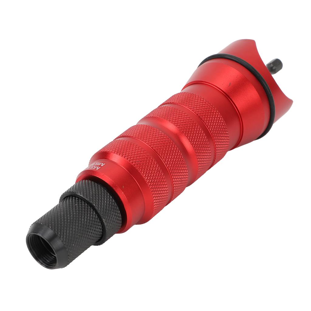 Adapter-Set für elektrische Nietbohrer, tragbar, mit 6 austauschbaren Köpfen, Adapter für kabellose Nietpistole